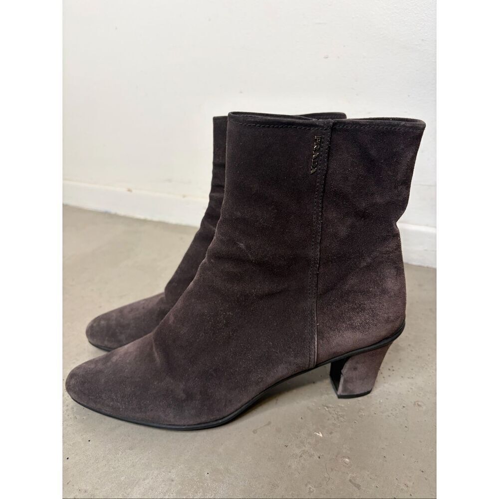 Prada Suede Boots